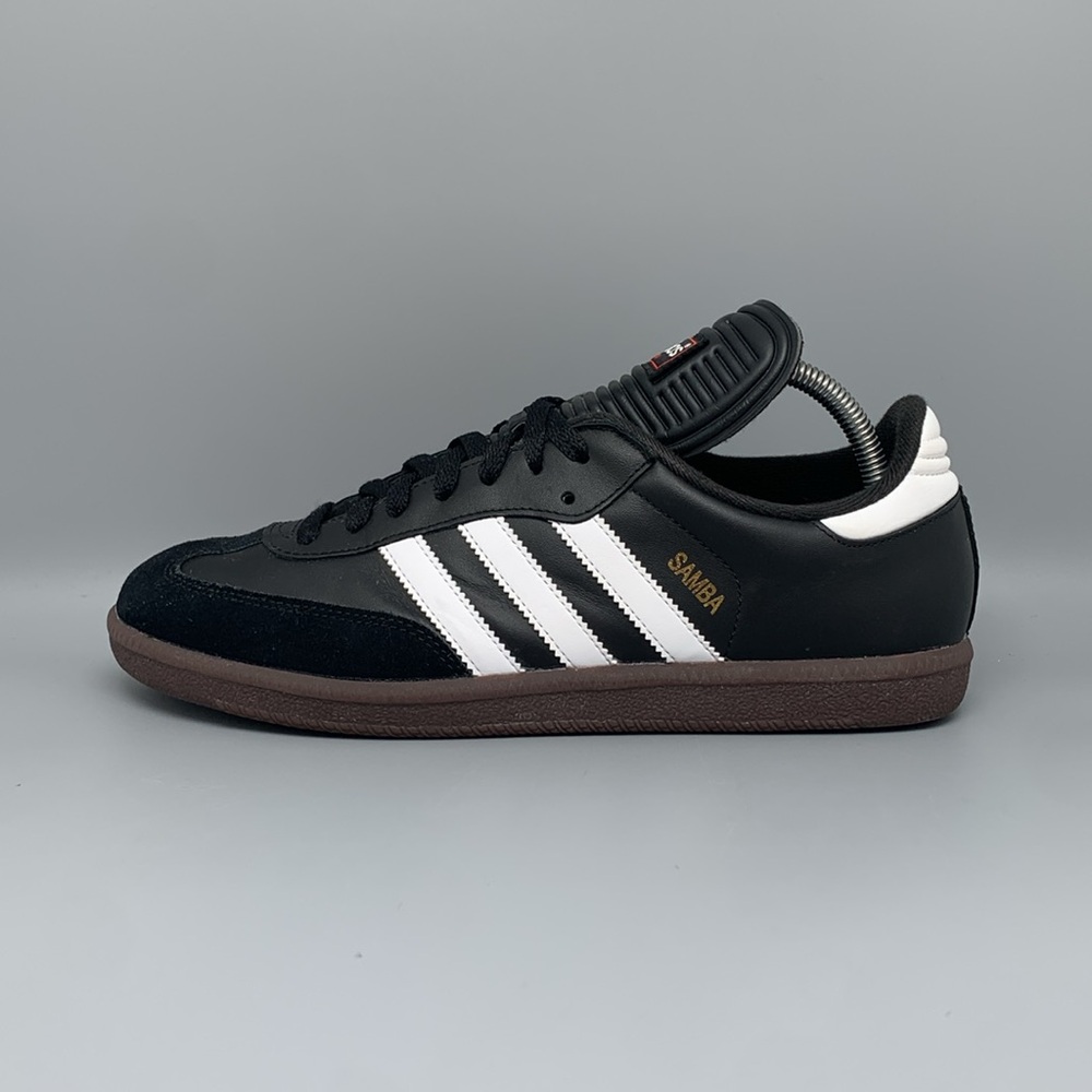 Adidas Samba Classic Black/White Indoor Soccer Shoes 034563 Men’s Sz 9 - Picture 8 of 11